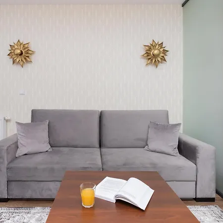 Elegant With Balcony And Air Conditioning In By Renters Apartment Gdansk